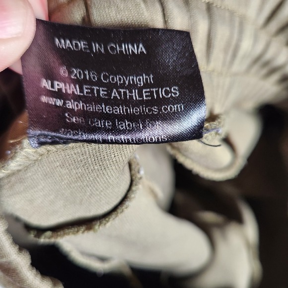 Alphalete Activewear‎ Joggers Men's Medium 28X28 Army Green Cotton - Picture 12 of 16